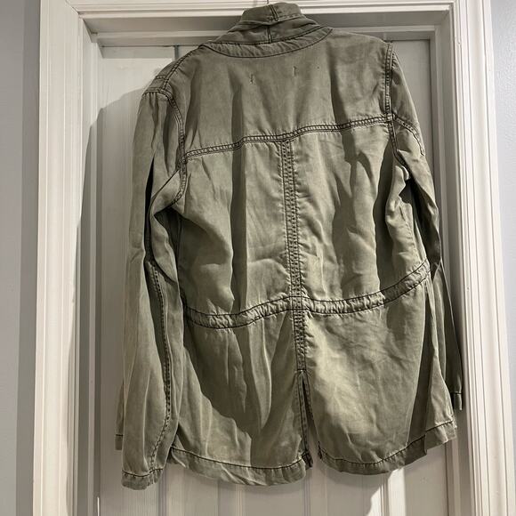 Max Jeans Women's Green Waterfall Jacket Size Medium - Picture 3 of 7